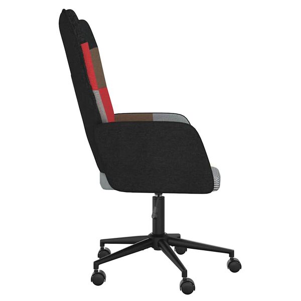 vidaXL Relaxačné kreslo patchwork látka