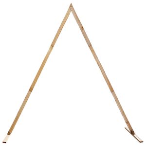 vidaXL Svadobn&yacute; obl&uacute;k Svetlohned&aacute; 202 x 95 x 254 cm Borovicov&yacute; mas&iacute;v