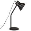 vidaXL Stolov&aacute; lampa 25 W čierna 17x17x60 cm E27