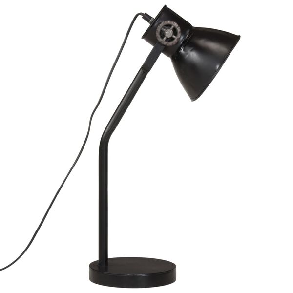 vidaXL Stolov&aacute; lampa 25 W čierna 17x17x60 cm E27