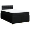 vidaXL Boxspring posteľ s matracom čierny 120x200 cm l&aacute;tka