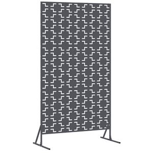 vidaXL Z&aacute;ves na zabezpečenie s&uacute;kromia 100 x 50 x 180 cm Oceľ