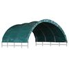 vidaXL Pr&iacute;stre&scaron;ok pre dobytok PVC 3,7x3,7 m zelen&yacute;