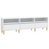 vidaXL TV skrinka biela 150x30x44,5 cm spracovan&eacute; drevo