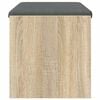 vidaXL Predsieňov&aacute; lavica s vank&uacute;&scaron;om Sonoma dub 83 x 38 x 40 cm