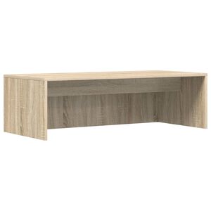 vidaXL N&aacute;stenn&yacute; st&ocirc;l Sonoma dub Kompozitn&eacute; drevo 100 x 45 x 30 cm