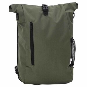vidaXL Cyklistick&aacute; ta&scaron;ka Olivov&aacute; 31 x 13 x 58 cm Polyester