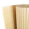 vidaXL Panely plotu Žlt&aacute; PVC
