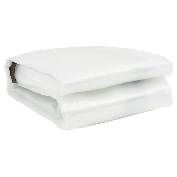 vidaXL Priehľadn&aacute; plachta s okami 6x10 m Polyetyl&eacute;n