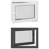 vidaXL Otočn&eacute; a sklopn&eacute; okno do suter&eacute;nu RISOR 80 x 60 cm PVC a sklo