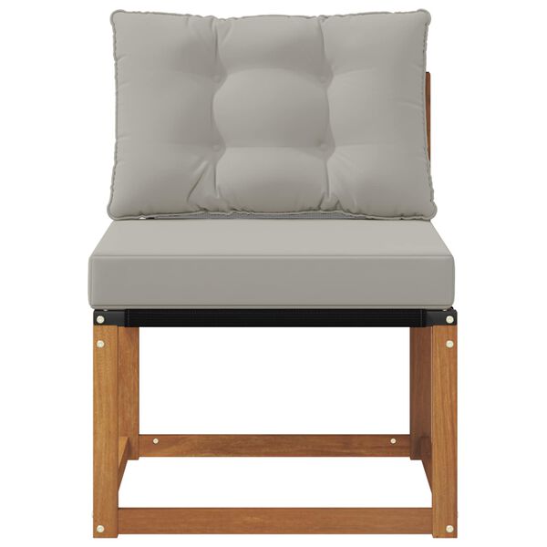 vidaXL Outdoor stredn&aacute; pohovka