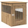 vidaXL N&aacute;bytok pre prepravku pre psa Artisan Dub 55x75x65 cm Drevo