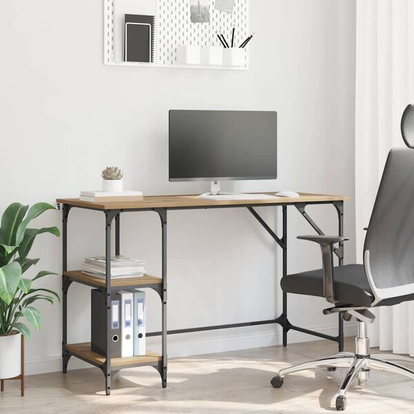 vidaXL St&ocirc;l Remeseln&yacute; dub 120 x 50 x 75 cm Kompozitn&eacute; drevo