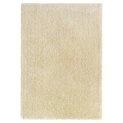 vidaXL Chlpatý koberec s vysokým vlasom béžový 160x230 cm 50 mm