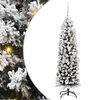 vidaXL Umel&yacute; vianočn&yacute; stromček Zelen&aacute; 150 cm PVC, oceľ a plast