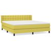 vidaXL Boxspring posteľ s matracom zelen&aacute; 160x200 cm l&aacute;tka