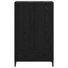 vidaXL Highboard so z&aacute;suvkou Čierny dub 70 x 31 x 115 cm