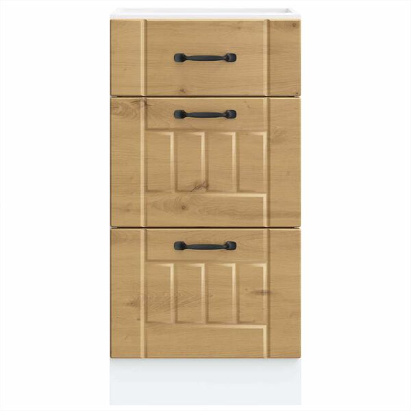 vidaXL Kuchynsk&aacute; spodn&aacute; skrinka Lucca, dub artisan, kompozitn&eacute; drevo