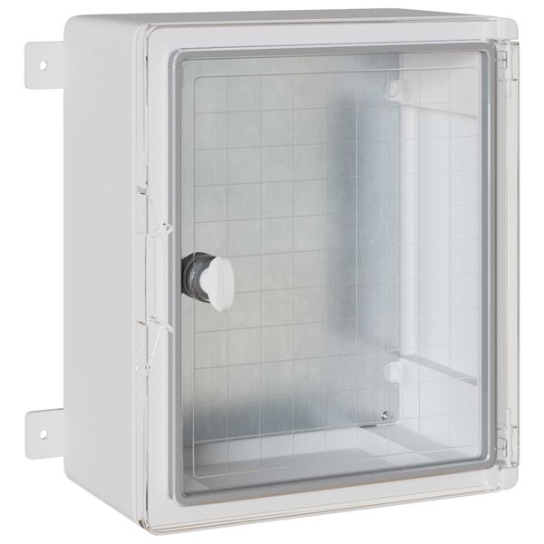 vidaXL Ovl&aacute;dacia skriňa Siv&aacute; 30 x 16,5 x 35 cm ABS plast