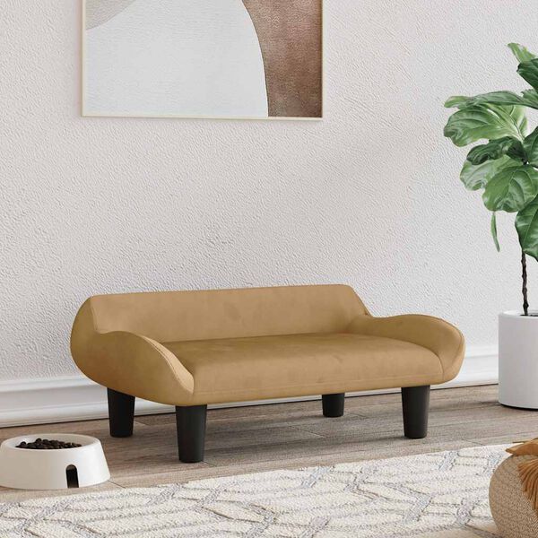 vidaXL Pelech pre psa hned&yacute; 70x40x24 cm zamat