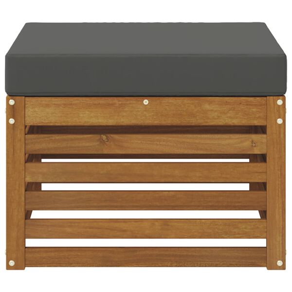 vidaXL Vonkaj&scaron;&iacute; taburet Pevn&eacute; ak&aacute;ciov&eacute; drevo Pr&iacute;rodn&aacute;