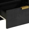 vidaXL Nočn&yacute; stol&iacute;k, čierny 40x33x46 cm, kon&scaron;trukčn&eacute; drevo