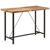 vidaXL Barov&yacute; st&ocirc;l 150x70x107 cm mas&iacute;vne recyklovan&eacute; drevo a železo