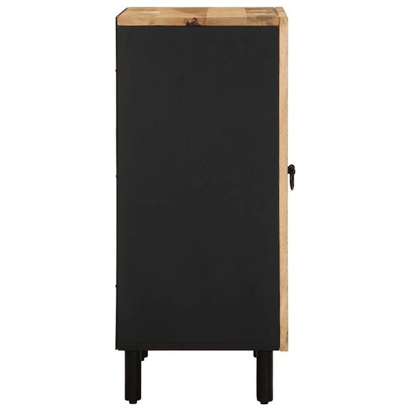 vidaXL Komoda 60x33,5x75 cm, surov&yacute; mangov&yacute; mas&iacute;v
