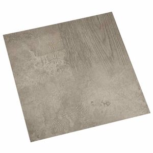 vidaXL Podlahov&eacute; dosky 5,11 m&sup2; 55 pcs PVC Tmavohned&aacute; a &Scaron;ed&aacute;