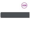 vidaXL Obrubn&iacute;k tr&aacute;vnika 30 ks 20 x 103 cm Oceľ Antracitov&aacute;