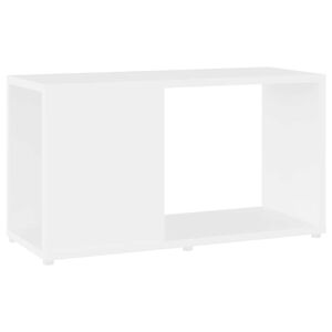 vidaXL TV skrinka, biela 60x24x32cm, drevotrieska