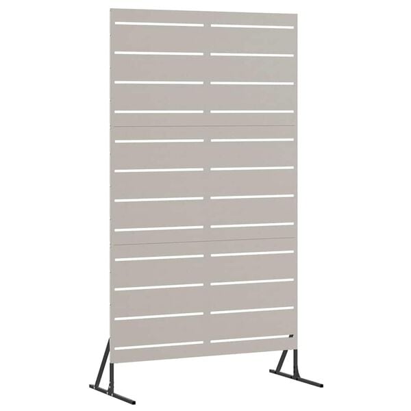 vidaXL Z&aacute;ves na zabezpečenie s&uacute;kromia Siv&aacute; 100 x 50 x 180 cm