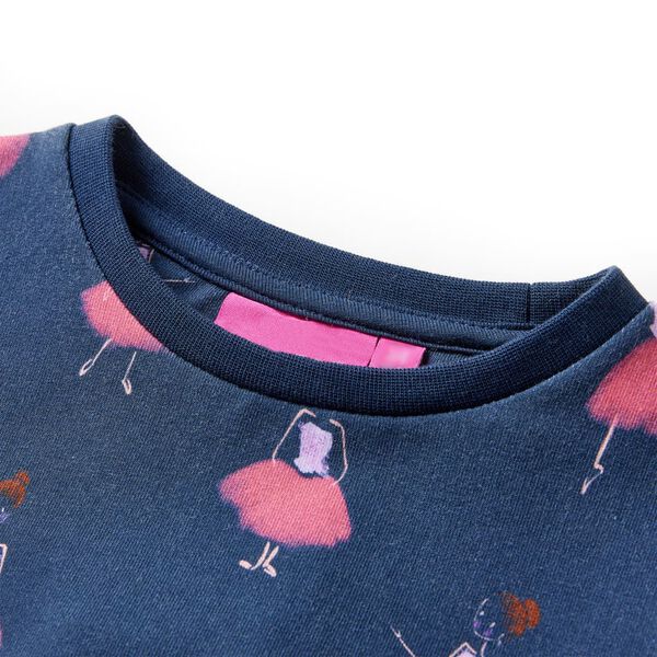 Detské šaty námornícke modré 104