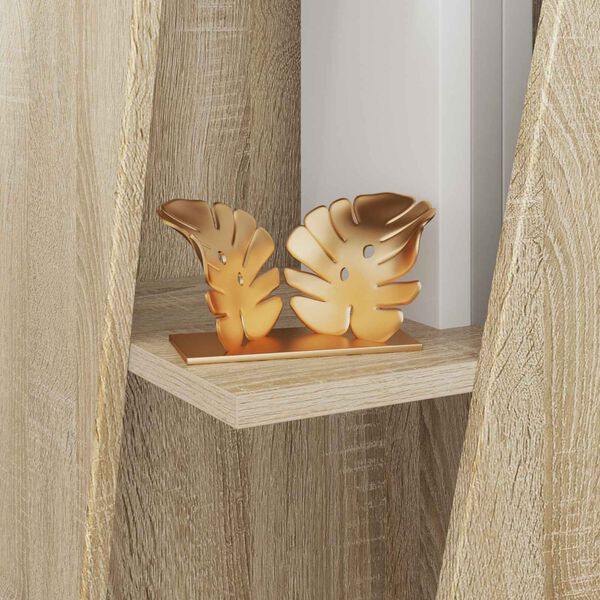 vidaXL Bočn&aacute; polica Sonoma dub 33 x 32 x 70,5 cm Kompozitn&eacute; drevo