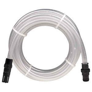VidaXL sacia hadica s PVC konektormi Transparent 1" 10 m PVC