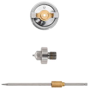 vidaXL HVLP striekacia pi&scaron;toľ s tryskou 0,8 mm tryska Strieborn&aacute;