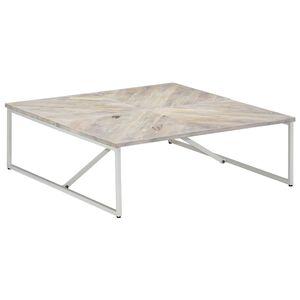 vidaXL Konferenčn&yacute; stol&iacute;k 110x110x36 cm mas&iacute;vne mangovn&iacute;kov&eacute; drevo