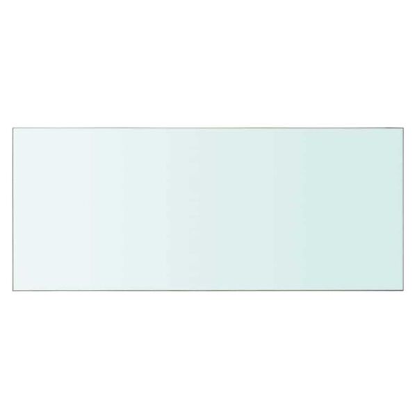 vidaXL Poličkový panel z priehľadného skla, 70x30 cm