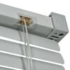 vidaXL Okenn&eacute; žal&uacute;zie, hlin&iacute;kov&eacute;, 120x220 cm, strieborn&eacute;