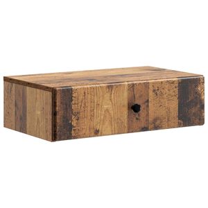 vidaXL N&aacute;stenn&yacute; bočn&yacute; st&ocirc;l Star&eacute; drevo 59 x 34,5 x 17 cm