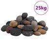 vidaXL Le&scaron;ten&eacute; kamienky 25 kg r&ocirc;znofarebn&eacute; 5-8 cm