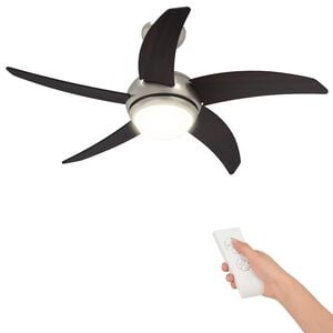 vidaXL Stropn&yacute; ventil&aacute;tor s osvetlen&iacute;m a diaľkov&yacute;m ovl&aacute;dan&iacute;m &Oslash; 110 cm