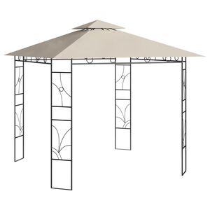 vidaXL Alt&aacute;nok 3x3x2,7 m kr&eacute;mov&yacute; 160 g/m&sup2;