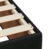 vidaXL Posteľn&yacute; r&aacute;m boxspring s matracom čierny 140x200 cm zamat