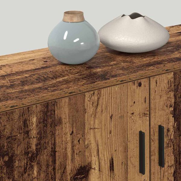 vidaXL N&aacute;stenn&yacute; TV kabinetov&yacute; set 3 pcs Star&eacute; drevo 100 x 34,5 x 40 cm