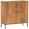vidaXL Komoda 75x30x75 cm masívne mangovníkové drevo