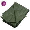 vidaXL Plachta 180 g/m&sup2; 4x4 m zelen&aacute; HDPE