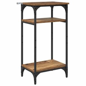 vidaXL Bočn&yacute; st&ocirc;l Star&eacute; drevo 40 x 30 x 75 cm Kompozitn&eacute; drevo