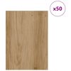 vidaXL Dekoračn&eacute; panely 50 pcs Remeseln&yacute; dub 30 x 42 x 0.27 cm