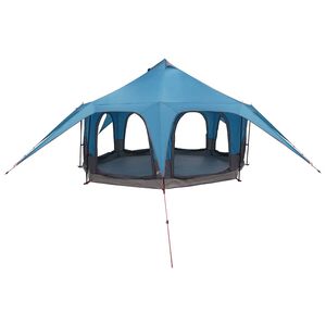 vidaXL Rodinn&yacute; stan Modr&aacute; Pre 5 os&ocirc;b 185T Polyester s PU n&aacute;terom